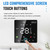 Smart Thermostat for Home Touchscreen WiFi Voice Tuya App Programmable Temperature Control IP20 Protection Auto/Manual Mode Digital Thermostat for 3A Water Underfloor Heating