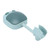 Shower Head Holder 360 Degree Adjustable Bracket PunchFree Shower Accessories for Children Bathroom(Green )