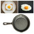 Small Frying Pan Cast Iron Handle Desing Nonstick Mini Sizzling Plate Egg Pan for Home Small Size 10cm Handle