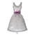 Business Suit/ Dress Shaped Foil Film Balloon for Wedding Party Decoration(Woman)