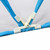 Installation Free Foldable Mosquito Net Bottomless Mosquito Net Easy Storage Mosquito Net for Student Dormitory Blue 120 X 64cm / 47.2 X 25.2in