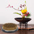 Practical Japanese Round Shape Flower Kenzan Flower Arrangement Holder Needle Pin AccessoriesCopper Needle