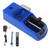 Electric Automatic Cigarette Rolling Machine 8mm Automatic Cigarette Injector Machine Making Smoke Accessories 110‑240V Blue US Plug