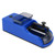 Electric Automatic Cigarette Rolling Machine 8mm Automatic Cigarette Injector Machine Making Smoke Accessories 110‑240V Blue US Plug