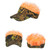Wig Baseball Cap Funny Wig SunVisor Hat Short Fake Hair Cap for Men Adults Bald People