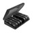 Weekly Medicine Organizer 3 Times A Day Large 7 Day Daily Medicine Planner Container Case 21 Compartment Black