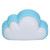 LED Night Light Cloud Shape Intelligent Light Control Night Lamp for Kids Birthday Gift Room Decor