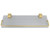 Bathroom Wall Rack Rust Proof Waterproof Modern Acrylic Panel Floating Storage Shelf for Towel Toiletries 40cm / 15.7in
