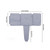 Garden Fence Border Plastic Stone Effect Flowerbed Grass Lawn Plant Decorative Edging Panels 10PCS
