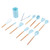 12PCS/Set Kitchen Utensil Set Non Stick Cooking Utensils Wooden Handle Silicone Kitchenware