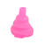 Kitchen Funnel Kitchen Gadgets Accessories Foldable Collapsible Funnels for Filling Water Bottle Liquid Transfer Pink
