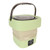 10L Foldable Washing Machine Mini Underwear Laundry Machine Small Portable Washing Machine for Dormitory Hotel Travel Green UK Plug