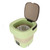 10L Foldable Washing Machine Mini Underwear Laundry Machine Small Portable Washing Machine for Dormitory Hotel Travel Green UK Plug