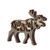 3D Wood Carving Animal Multi Layer Forest Animal Wood Carving Crafts Home Furnishing Wall DecorationDeer