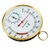 Sauna Temperature Gauge Hygrometer 10 to 120℃ Wall Mounted Aluminum 2 in 1 Sauna Hygrothermograph for Greenhouse Spa Room