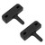 2pcs Greenhouse Halls Window Fastener Stay Kit Durable Sturdy Flat Pegs