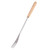 26.5cm Wooden Handle BBQ Fork Roasting Stick Skewer for Camping Picnic