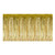 Decorative Tassel Table Skirt for Rectangular Round Table Birthday Wedding Party (Golden)