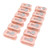 12pcs Bed Sheet Clips Prevent Slip Needleless Safe 180 Degree Closure Universal Quilt Cover Fastener for Home Pink