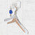 4Hole Clothes Hanger Wall Mounted Clothes Dryer PuncH free Adhesive Laundry Rack Beige