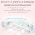 Face Thinner Device EMS Micro Current LED Red Blue Light Face Massager Slimming V-Type Lift Vibration Massage Trimmer
