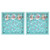 2 Pcs Picture Frames Innovative Wall Mount Photo Display Frames with Wood Clips for Home DecorationGreen Powder Photo Frame