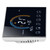 Intelligent Thermostat Switch LCD Touch Screen Temperature Controller for Home Electric Heating AC95240V(BHT8000GBBlack )