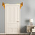 2Pcs Jesus I See You Door Corner Sign Decoration Wooden Door Left and Right Angle Sign Door Corner Decor