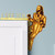 2Pcs Jesus I See You Door Corner Sign Decoration Wooden Door Left and Right Angle Sign Door Corner Decor