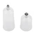 2PCS / Set Plastic Spray Paint Gun Airbrush Cup Pot Fastmover Threaded Connector Part