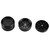 Zinc Alloy 4 Layers Herb Grinder Spice Weed Grass Metal Crusher Hand Operated Tool (Black)