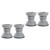 4 Pcs Washing Machine Anti Vibration Pad Shock and Noise Cancelling Height Adjustable Washer Foot Pad