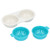 Microwave Egg Poacher Food Grade Double Cup Egg Boiler Cookware Kitchen Cooking Tools