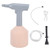 Electric Spray Bottle Garden Sprayer Handheld 360 Degrees Rotation Large Capacity Watering Can with Rotation Nozzle Hose 2000mAh Battery for Garden Pink