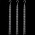3 PCS Garden Planter Flower Pot Basket Replacement Iron Hanging Chain   Hooks Set
