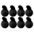 10 Pcs Reusable Water Balloons Silicone Water Balloons Self Sealing Quick Fill Summer Pool Beach Party Game Toy Black