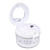 Denture Case Portable Denture Bath Cup Retainer Storage Box with Mirror Braces Removal Tool Cleaning Brush for False Teeth
