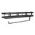 Wall Mounted Spice Rack Organizer Multifunction Metal Wall Spice Rack Hanging Shelf for Kitchen Bathroom