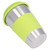 304 Stainless Steel Cup Metal Drinking Mug With Heat Insulation Silicone Sleeve for Kids School Office HomeGreen Cup Sleeve