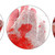 Halloween Blood Cloth Strip Isolation Belt Blood Gauze Strip Warning Belt Scene Decoration Props 8CM 5m / 196.9in