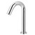 G1/2in Thread Automatic Induction Sensor Water Faucet Infrared Single Cold Tap with Control Box(Type de hauteur moyenne pour bassin sous le comptoir ou au Dessus du comptoir avec une hauteur de bassin