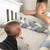 Nordic DIY Newborn Baby Bed Bumper Hand Woven Crib Bed Wrap Baby Knotted Pillow Twist Cushion