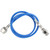 1m/3.3ft Soda Water Adapter Hose Kit Blue W21.8‑14 CO2 Hose Accessories