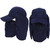 UPF 50+ Sun Hat UV Protection Wide Brim Outdoor Fishing Sunshade Cap for Travel Hiking Boating Gardening(Navy Blue Free Size)