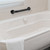 Bathroom Black Space Aluminum Bathtub Hand Bar Anti-Skid Safety Handrail Accessory 30cm