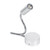 AC85-265V 1W Warm White Led Bed Lamp Reading Working With Flexible Gooseneck (1W Warm White)
