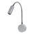 AC85-265V 1W Warm White Led Bed Lamp Reading Working With Flexible Gooseneck (1W Warm White)