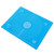 Kitchen Thicken Silicone Rolling Dough Pad Baking Mat with Scales DIY Baking ToolsBlue 40x50cm