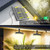 Neoglint Solar Powered Wall Lamp Lawn Lamp Indoor Outdoor Solar Wall Lights 124LEDs with Remote Controller IP66 Waterproof for Shed Garage Barn Balcony Gazebo Porch Patio, 1 Pack