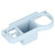 Punch Free Hair Dryer Bracket Hands Free Curly Hair Holder for Bathroom Hair Tool Storage RackBlue